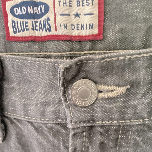 Vintage Old Navy Blue Jeans in Gray wash, Low Rise/Boot Cut - Picture 2 of 7